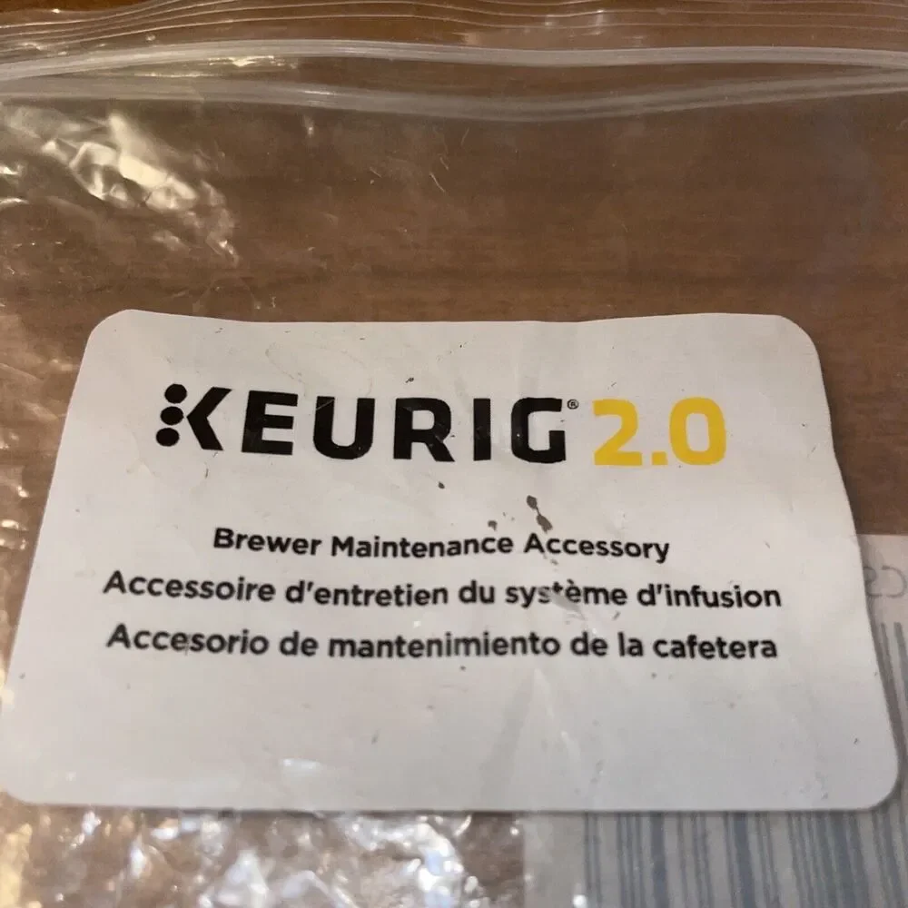 Keurig 2.0 Brewer Top Needle Cleaning Maintenance Accessory OPEN PACK